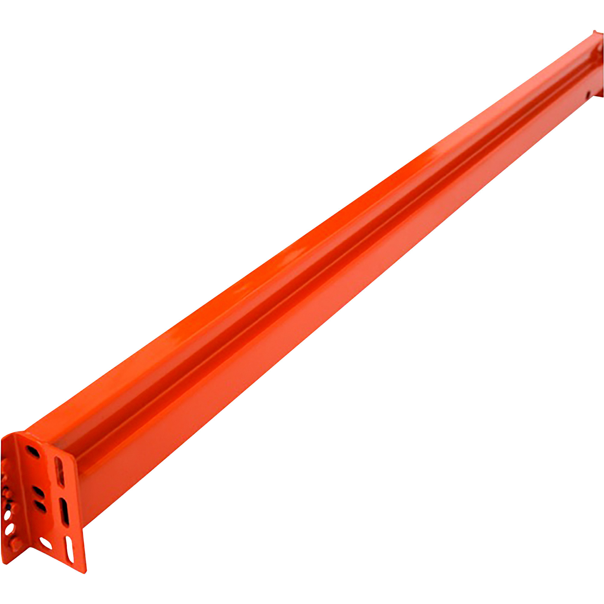 AK Heavy-Duty Steel Teardrop Pallet Rack Beam, 120in.L x 2.5in.W x 4in.H, Model# AK-RBI-120-4